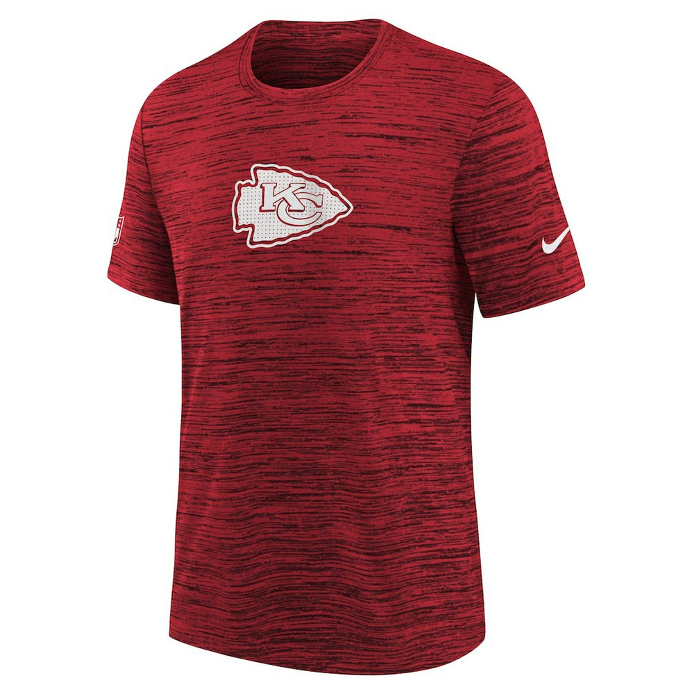 Kansas City Chiefs Nike Youth Sideline Velocity Performance T-Shirt
