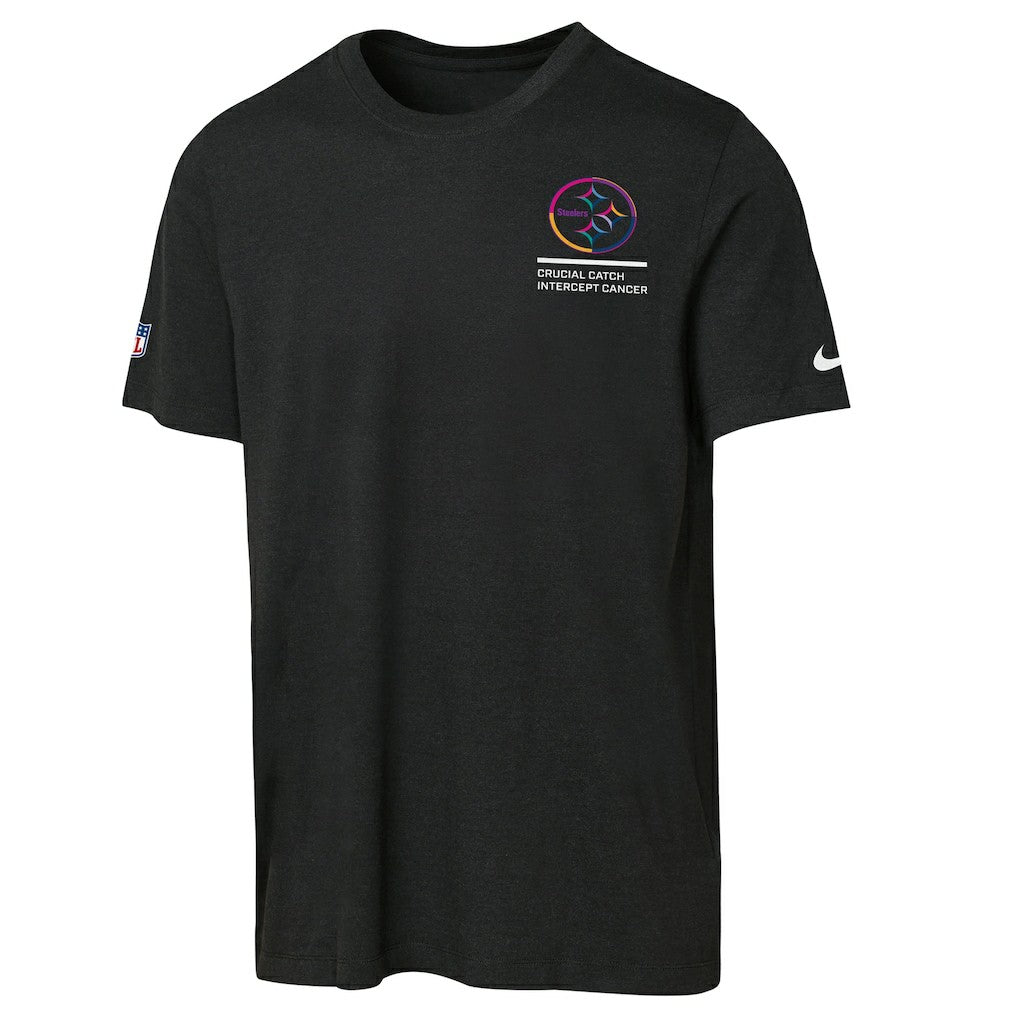 Pittsburgh Steelers Nike Youth 2025 NFL Crucial Catch Tri-Blend Dri-FIT T-Shirt
