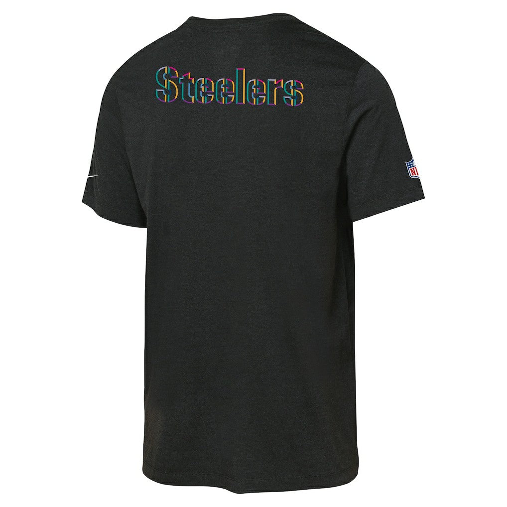 Pittsburgh Steelers Nike Youth 2025 NFL Crucial Catch Tri-Blend Dri-FIT T-Shirt