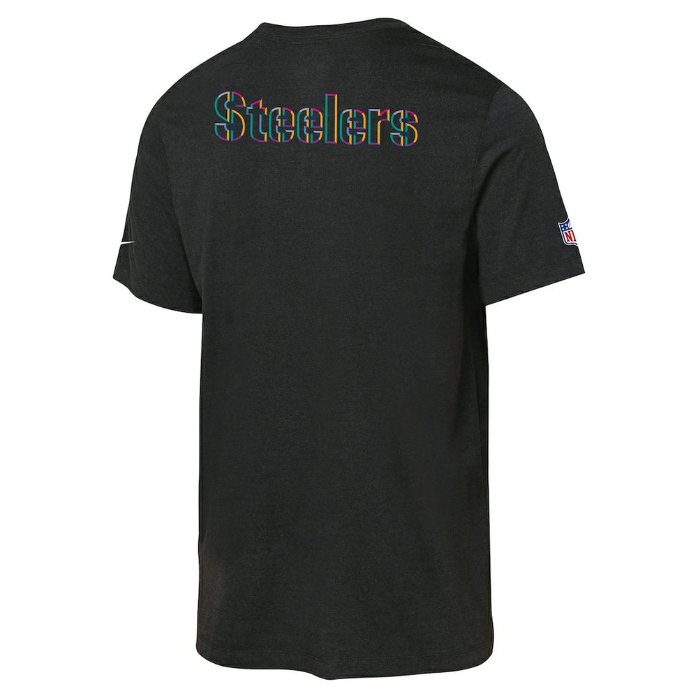 Pittsburgh Steelers Nike Youth 2025 NFL Crucial Catch Tri-Blend Dri-FIT T-Shirt