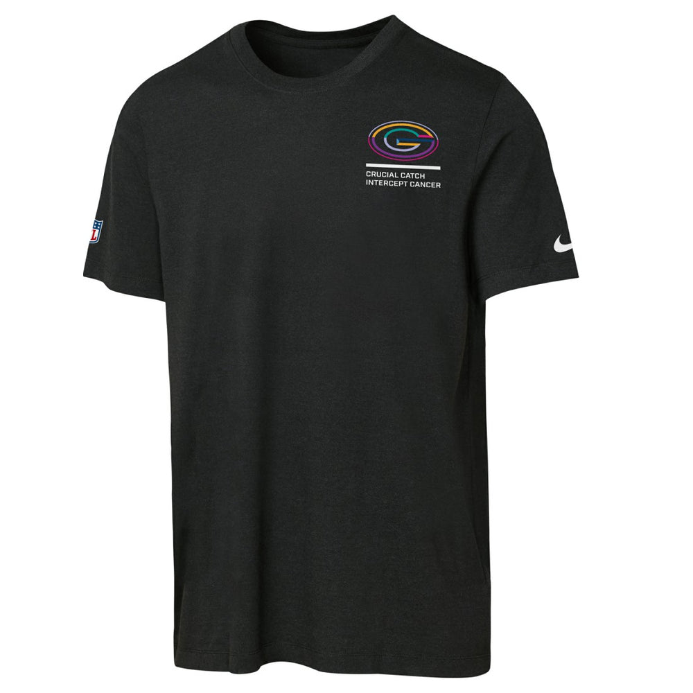 Green Bay Packers Nike Youth 2025 NFL Crucial Catch Tri-Blend Dri-FIT T-Shirt