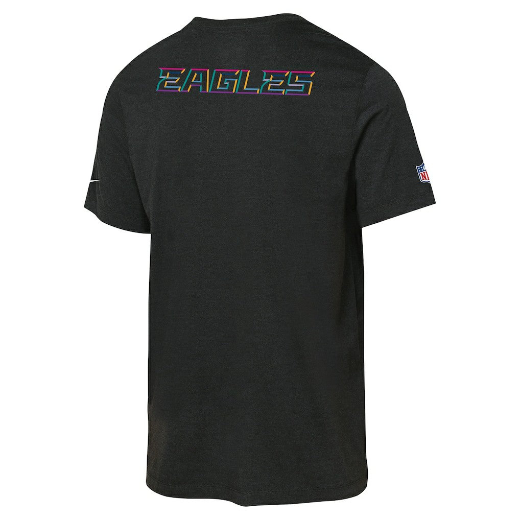 Philadelphia Eagles Nike Youth 2025 NFL Crucial Catch Tri-Blend Dri-FIT T-Shirt