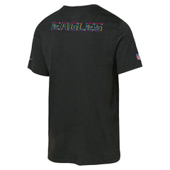 Philadelphia Eagles Nike Youth 2025 NFL Crucial Catch Tri-Blend Dri-FIT T-Shirt