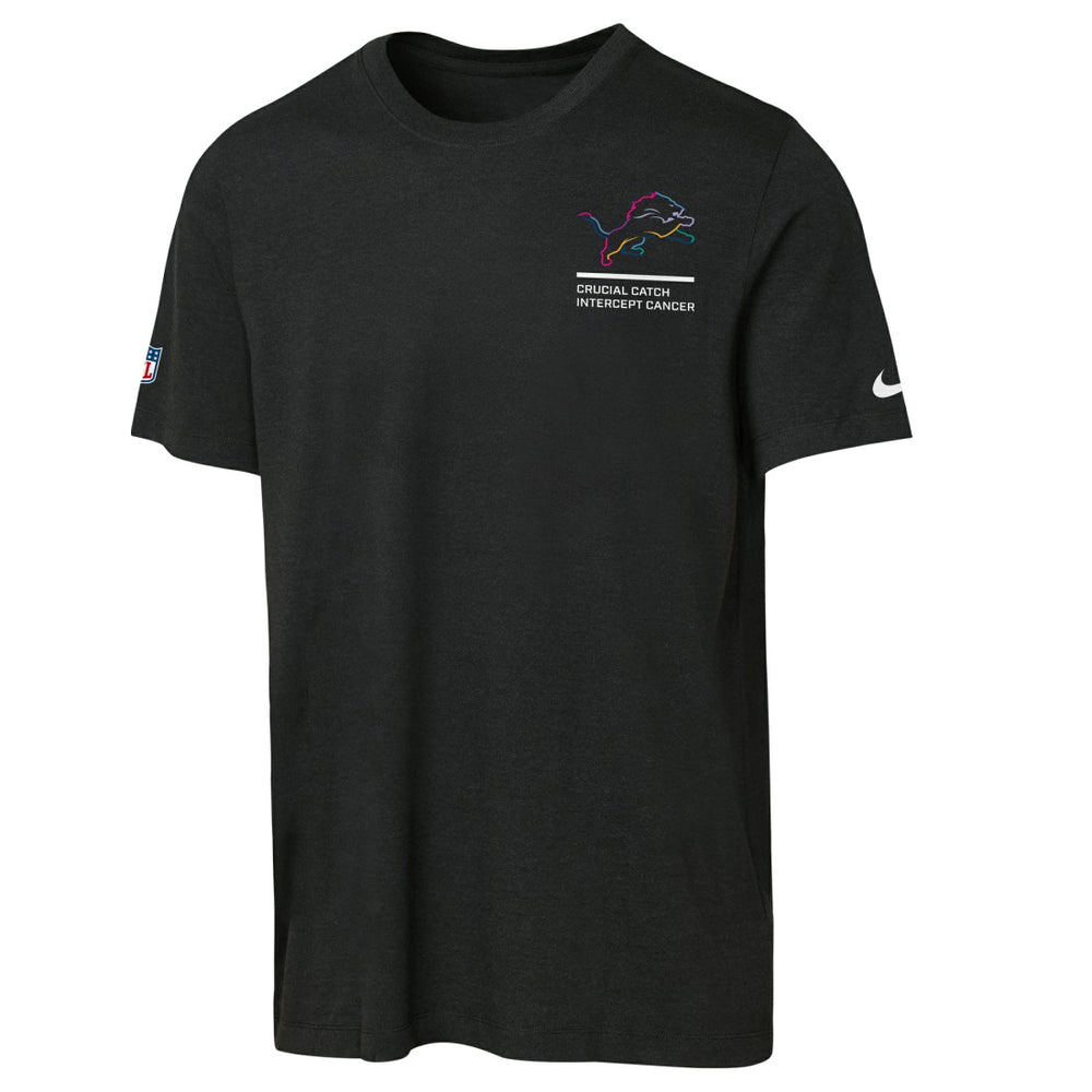 Detroit Lions Nike Youth 2025 NFL Crucial Catch Tri-Blend Dri-FIT T-Shirt