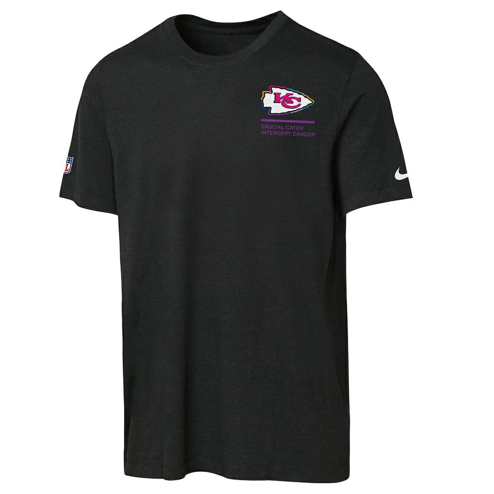Kansas City Chiefs Nike Youth 2025 NFL Crucial Catch Tri-Blend Dri-FIT T-Shirt