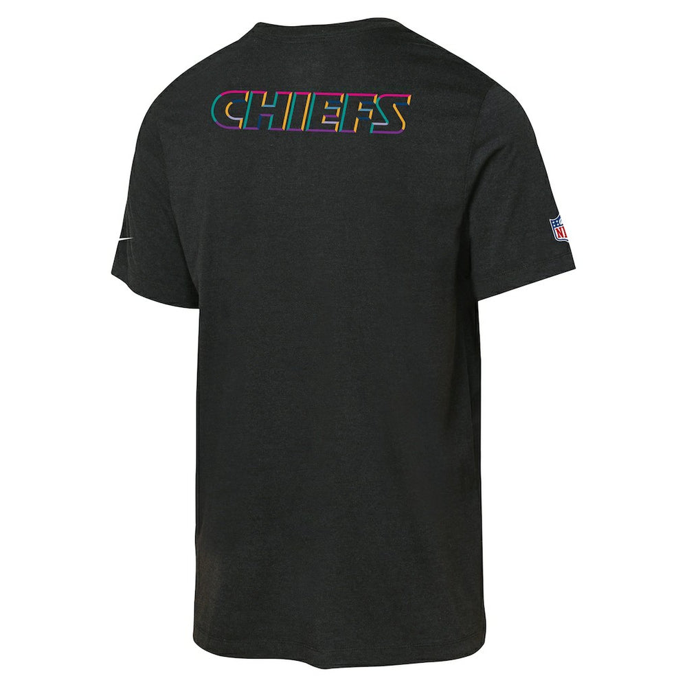 Kansas City Chiefs Nike Youth 2025 NFL Crucial Catch Tri-Blend Dri-FIT T-Shirt