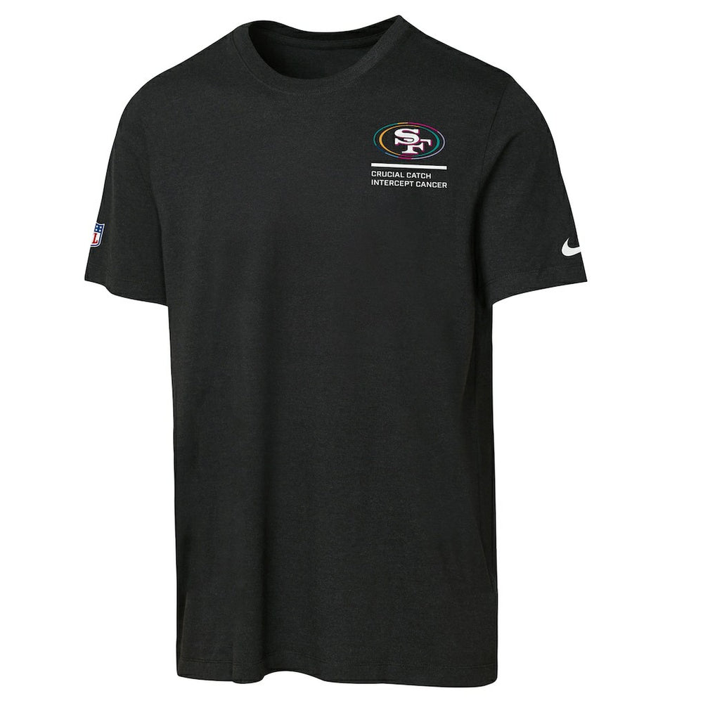 San Francisco 49ers Nike Youth 2025 NFL Crucial Catch Tri-Blend Dri-FIT T-Shirt