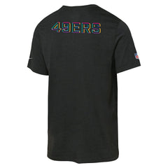 San Francisco 49ers Nike Youth 2025 NFL Crucial Catch Tri-Blend Dri-FIT T-Shirt
