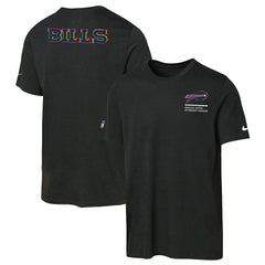 Buffalo Bills Nike Youth 2025 NFL Crucial Catch Tri-Blend Dri-FIT T-Shirt