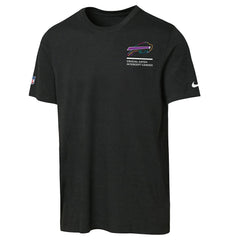 Buffalo Bills Nike Youth 2025 NFL Crucial Catch Tri-Blend Dri-FIT T-Shirt