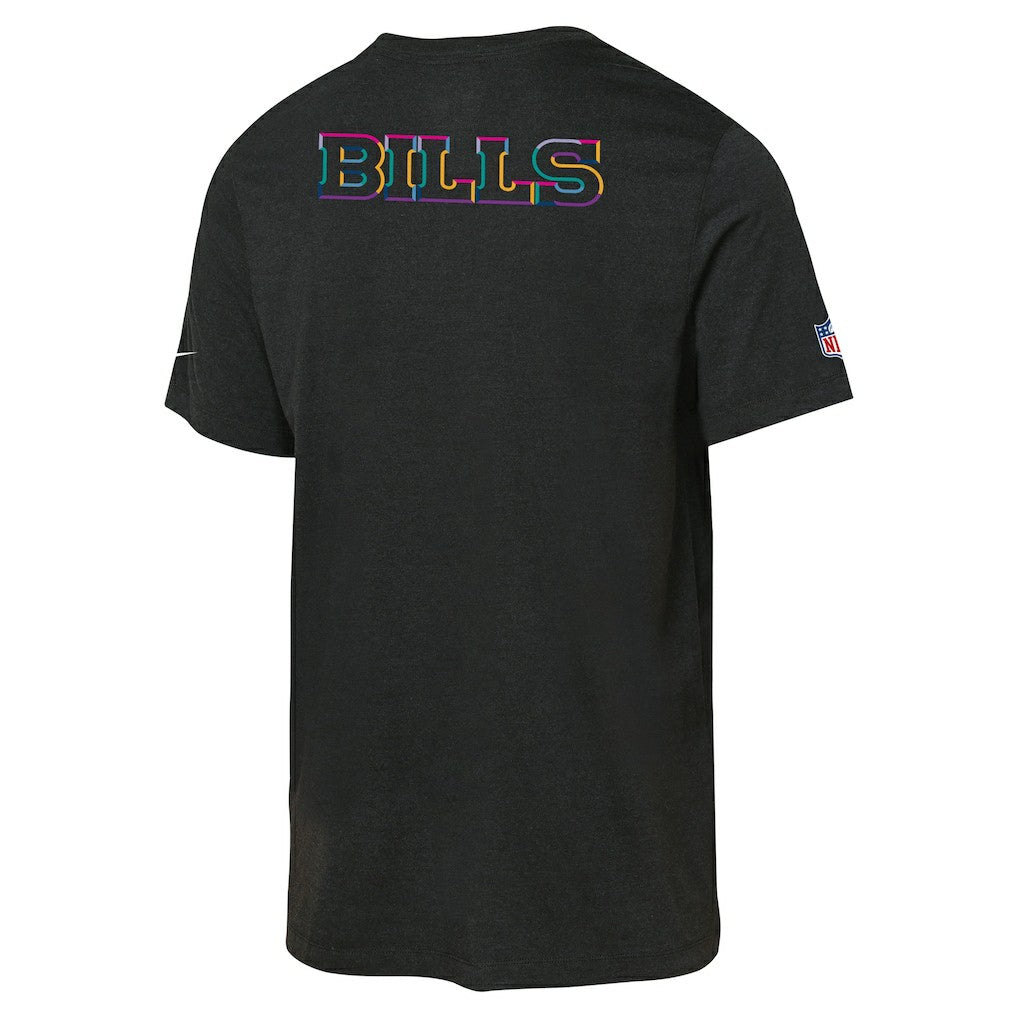 Buffalo Bills Nike Youth 2025 NFL Crucial Catch Tri-Blend Dri-FIT T-Shirt