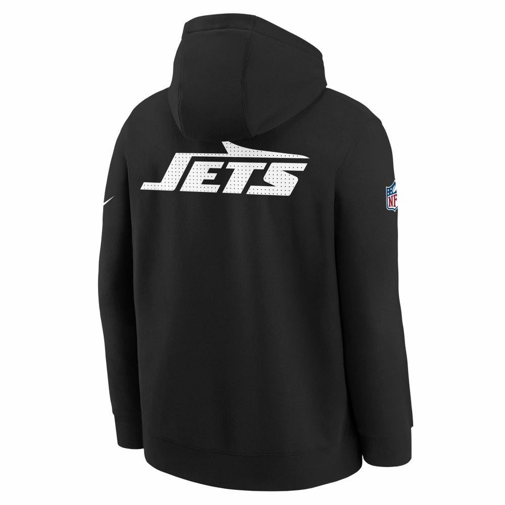 New York Jets Nike Youth Sideline Club Fleece Hoodie