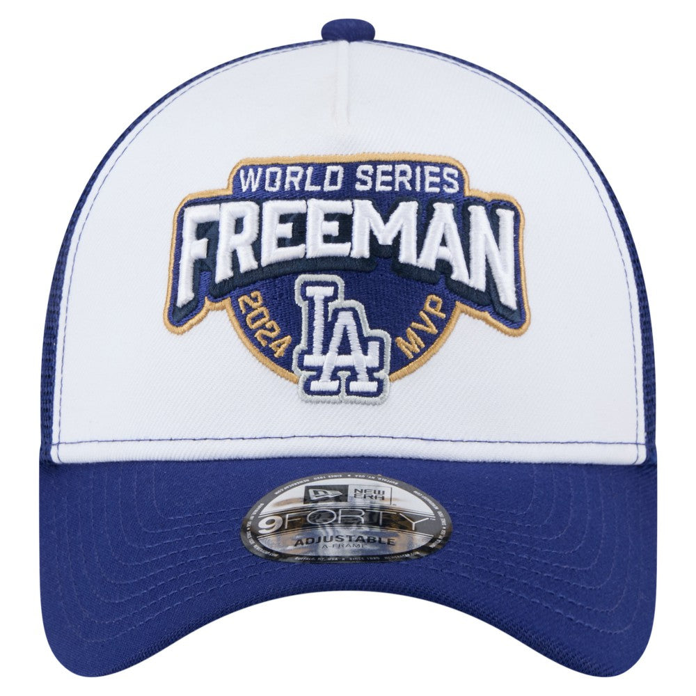 Freddie Freeman Los Angeles Dodgers New Era 2024 World Series MVP 9FORTY Adjustable Hat | MLB For sale