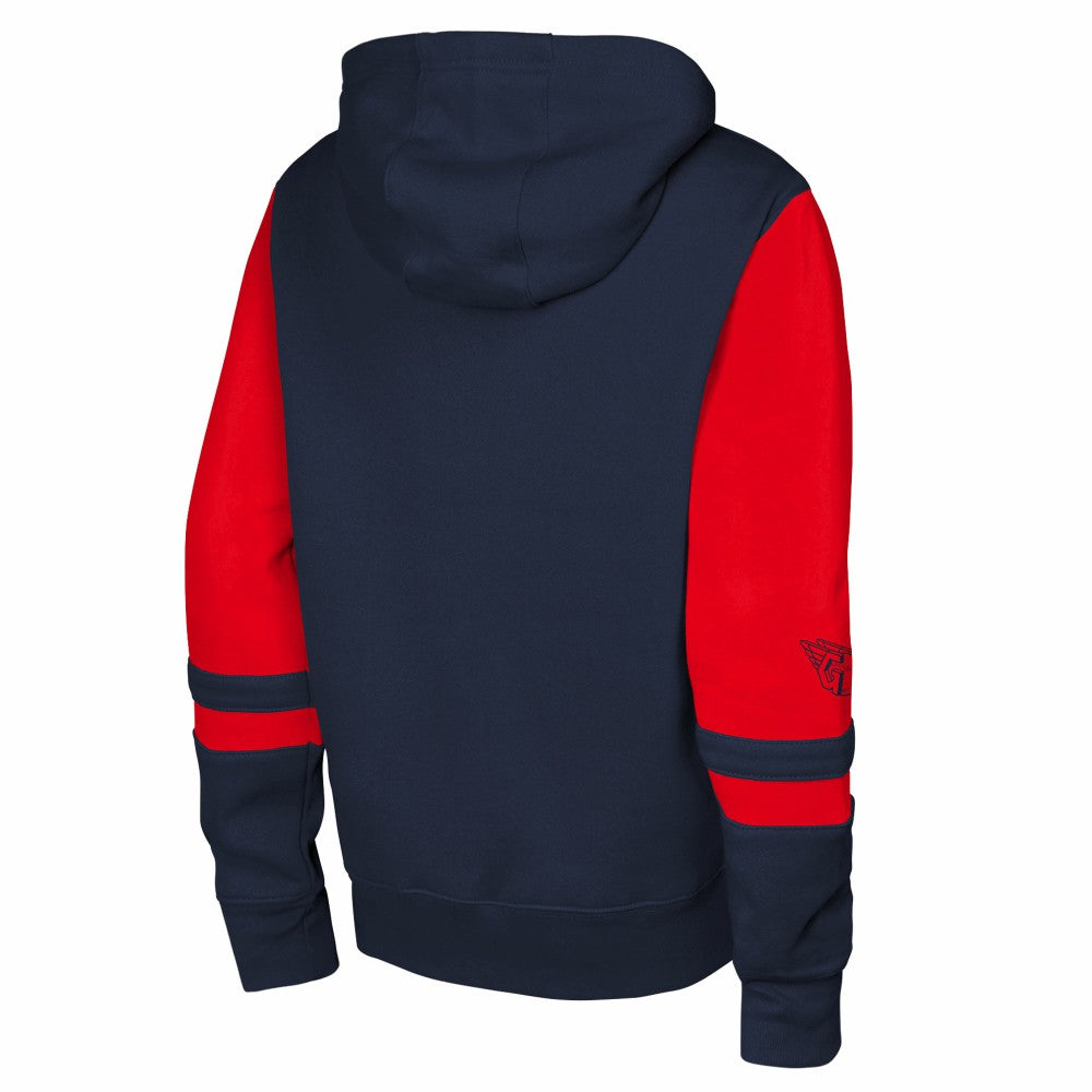 Cleveland Guardians Outerstuff Youth Stadium Colorblock Full-Zip Hoodie | MLB New