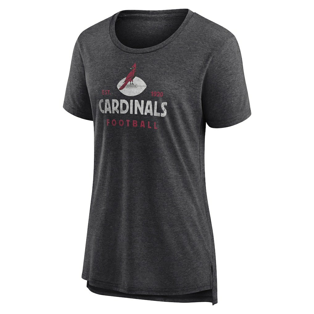 Arizona Cardinals  Women's Vintage Arch Tri-Blend T-Shirt