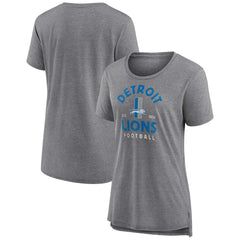 Detroit Lions  Women's Vintage Arch Tri-Blend T-Shirt