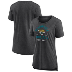 Jacksonville Jaguars  Women's Vintage Arch Tri-Blend T-Shirt