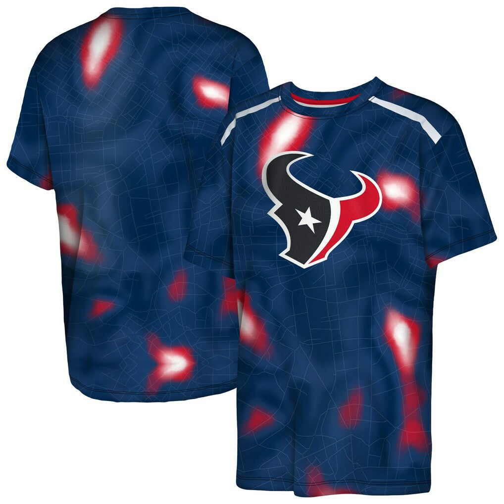 Houston Texans  Outerstuff Youth End Zone Dri-Tek T-Shirt