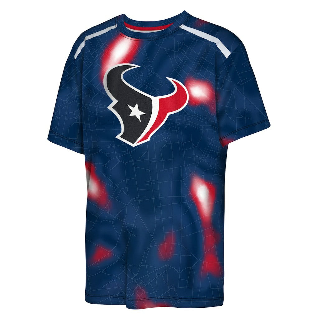 Houston Texans  Outerstuff Youth End Zone Dri-Tek T-Shirt