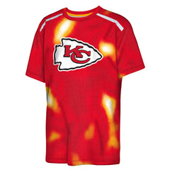Kansas City Chiefs  Outerstuff Youth End Zone Dri-Tek T-Shirt