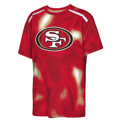 San Francisco 49ers  Outerstuff Youth End Zone Dri-Tek T-Shirt