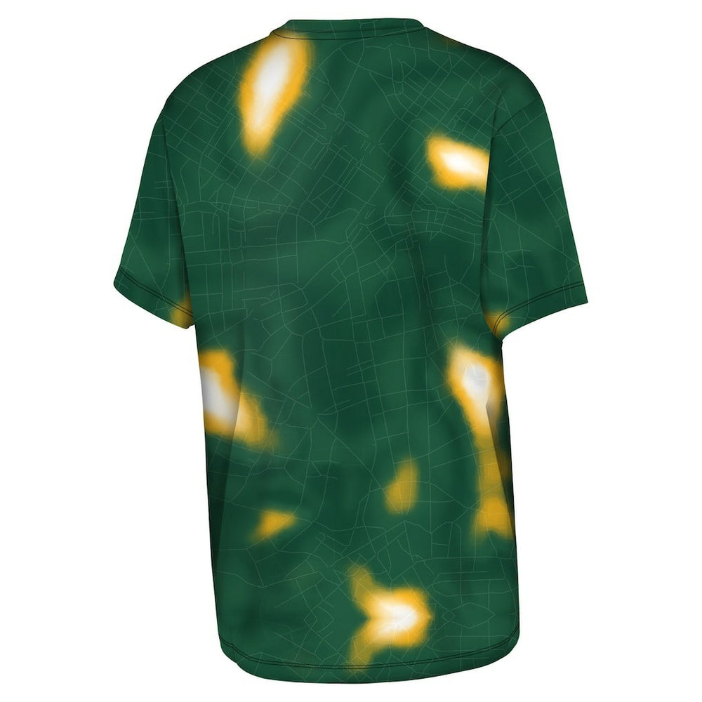 Green Bay Packers  Outerstuff Youth End Zone Dri-Tek T-Shirt