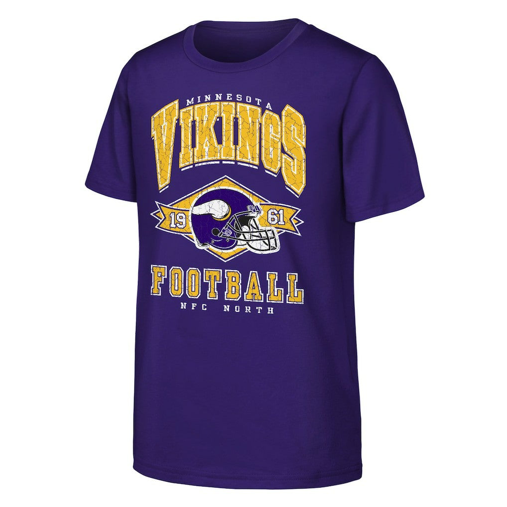 Minnesota Vikings  Outerstuff Youth Kick Off T-Shirt