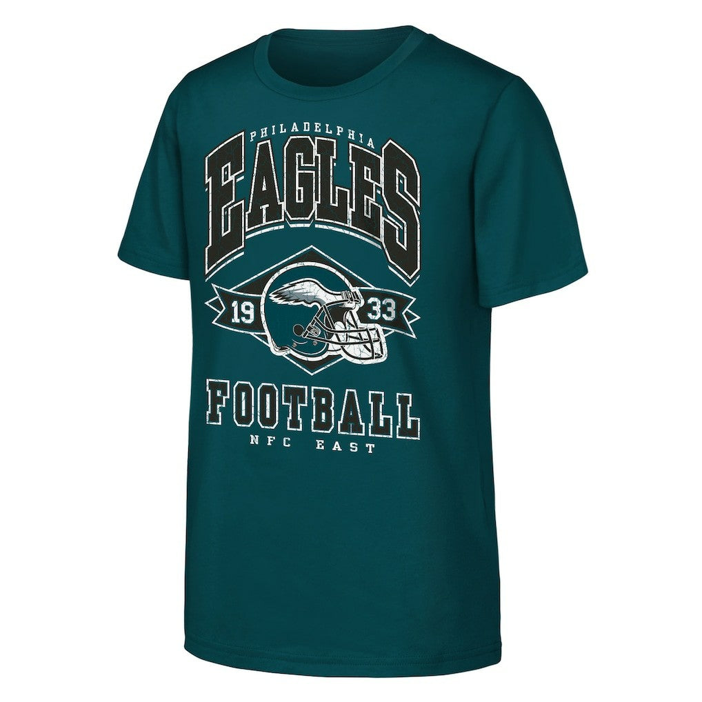 Philadelphia Eagles  Outerstuff Youth Kick Off T-Shirt