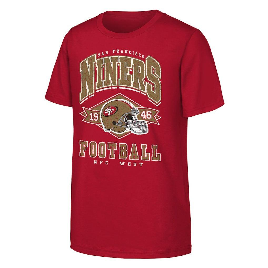 San Francisco 49ers  Outerstuff Youth Kick Off T-Shirt