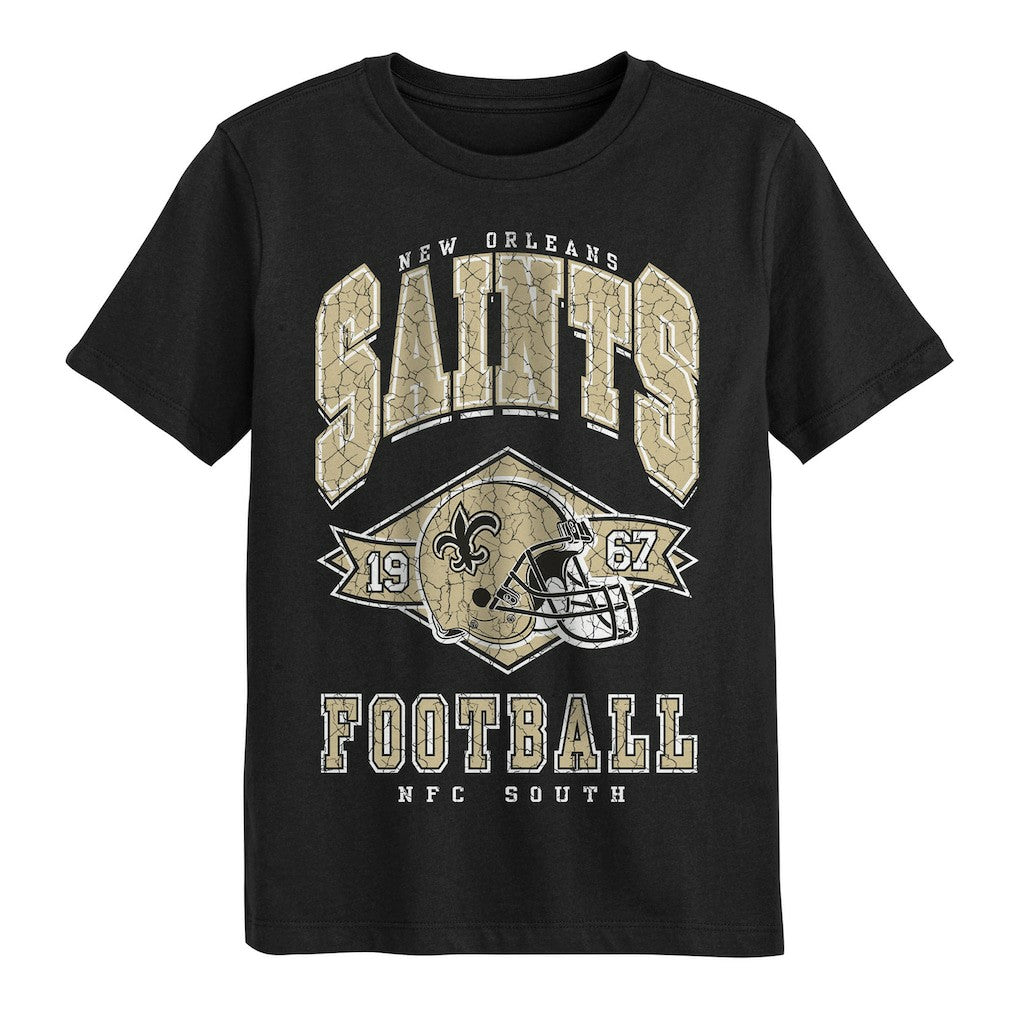 New Orleans Saints  Outerstuff Preschool Kick Off T-Shirt