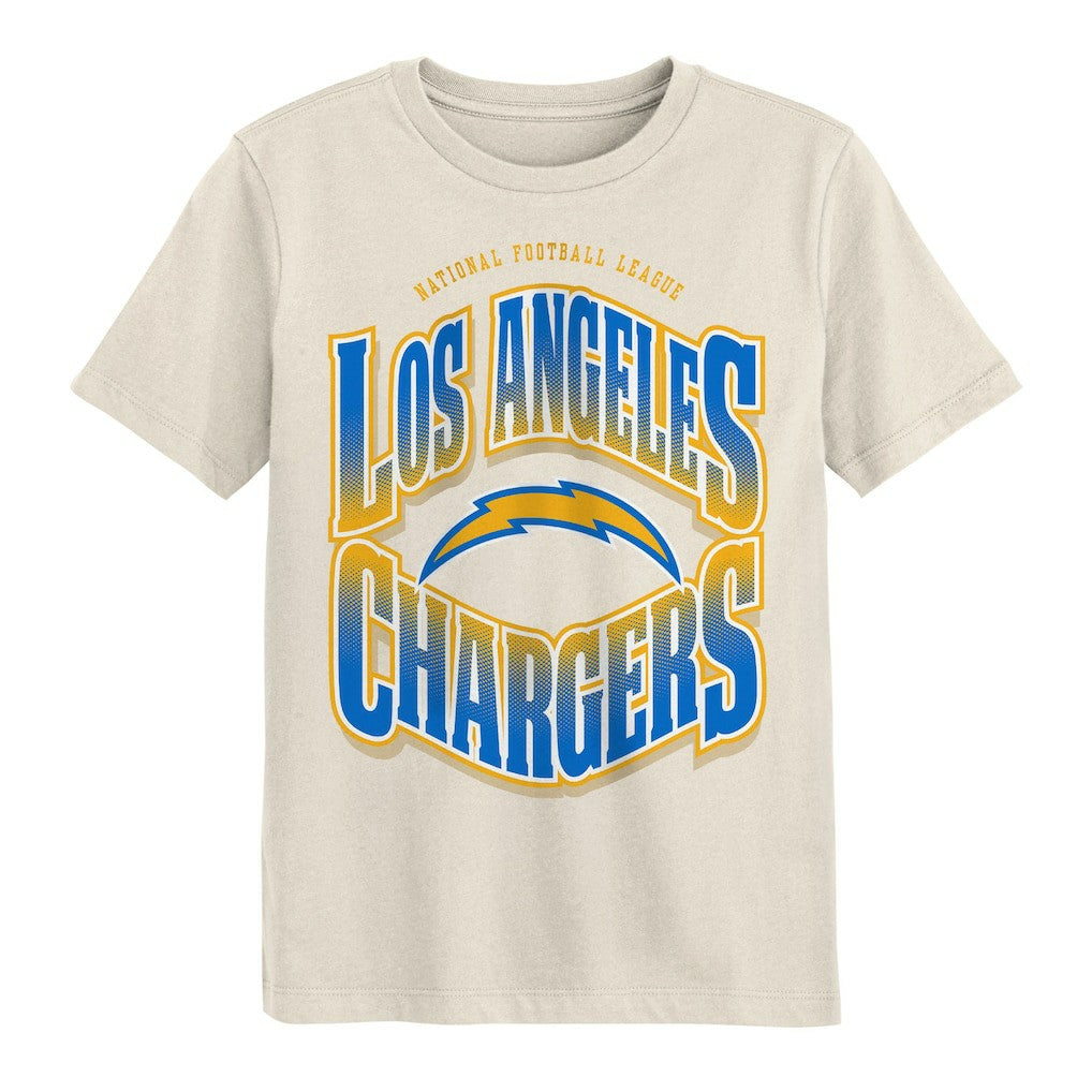 Los Angeles Chargers  Outerstuff Youth Huddle T-Shirt