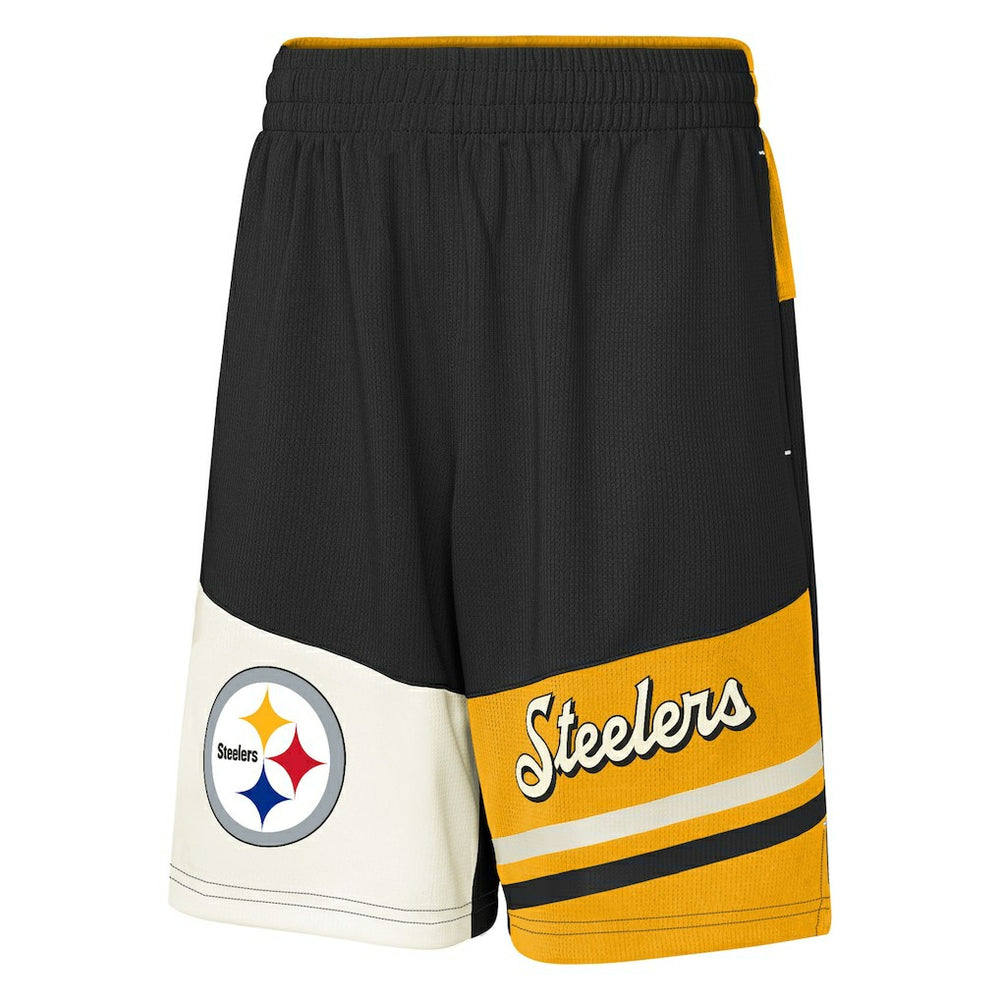 Pittsburgh Steelers  Youth Fandemonium Mesh Shorts