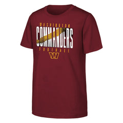 Washington Commanders  Outerstuff Youth Posterize T-Shirt