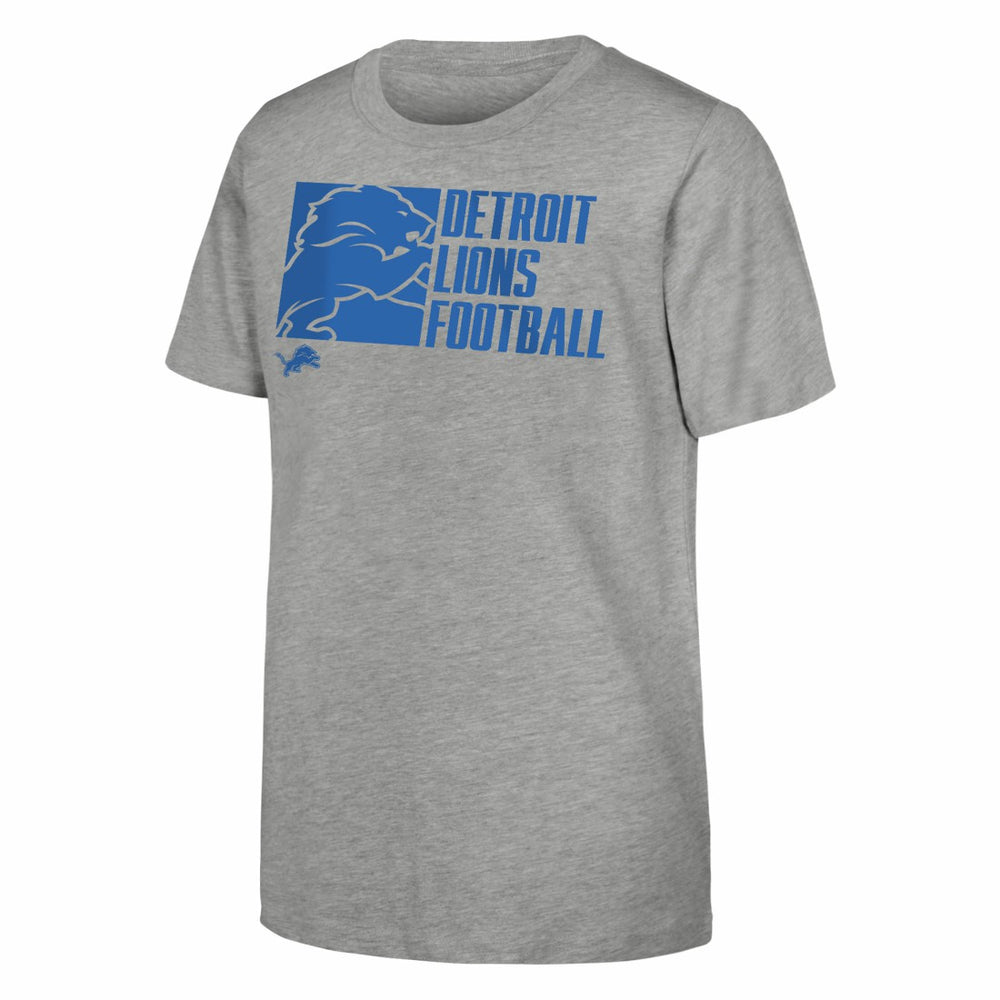 Detroit Lions  Outerstuff Youth Post Game T-Shirt