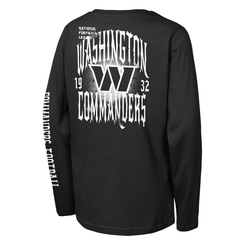 Washington Commanders  Outerstuff Youth Rumble Long Sleeve T-Shirt