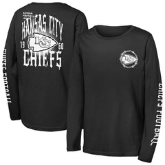 Kansas City Chiefs  Outerstuff Youth Rumble Long Sleeve T-Shirt