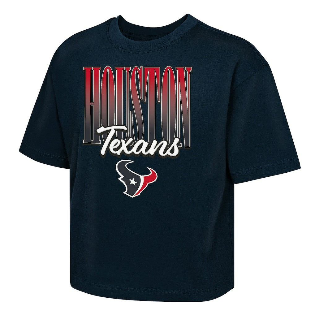 Houston Texans  Outerstuff Girls Youth Big City Boxy T-Shirt