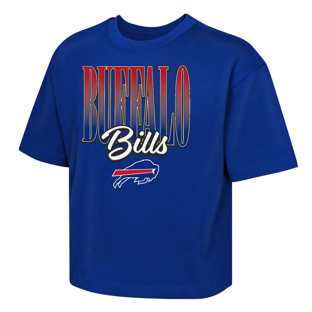 Buffalo Bills  Outerstuff Girls Youth Big City Boxy T-Shirt