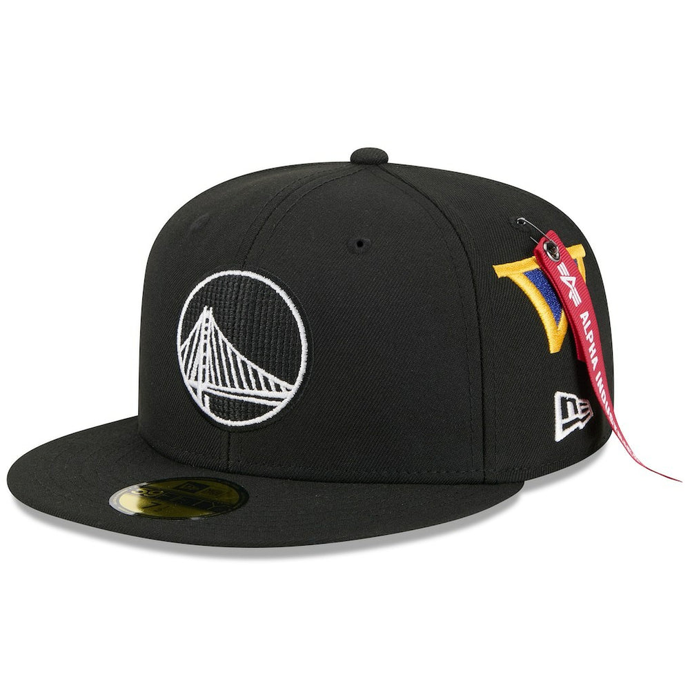 Golden State Warriors x Alpha Industries 59FIFTY Fitted Hat sale Outlet