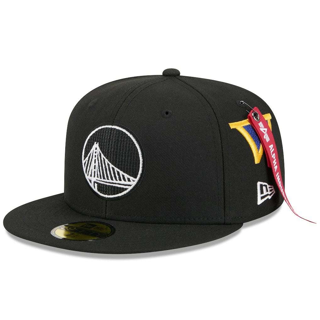 Golden State Warriors x Alpha Industries 59FIFTY Fitted Hat sale Outlet