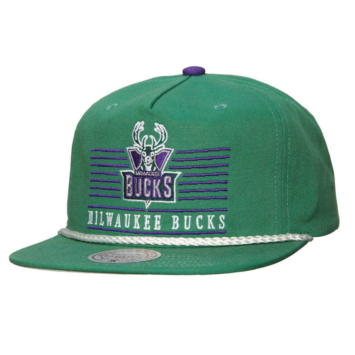 Milwaukee Bucks Ascend Deadstock Snapback Hat New