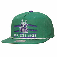 Milwaukee Bucks Ascend Deadstock Snapback Hat New