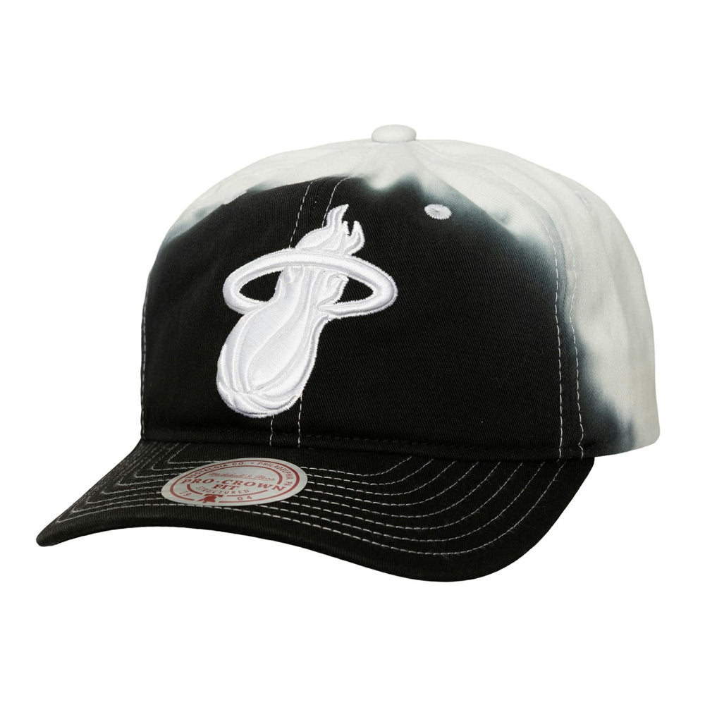 Miami Heat Dip Dye Pro Crown Adjustable Hat New