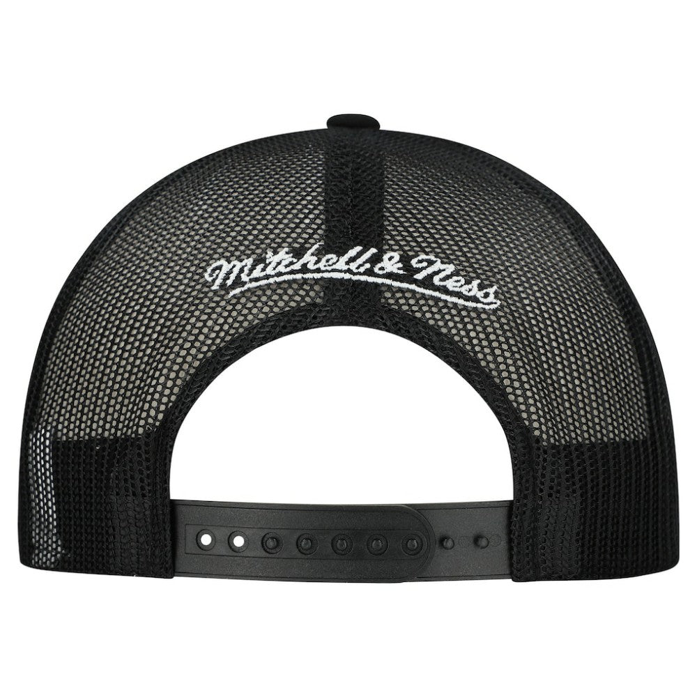 Pittsburgh Penguins Mitchell & Ness Gridlock Trucker Adjustable Hat Discount