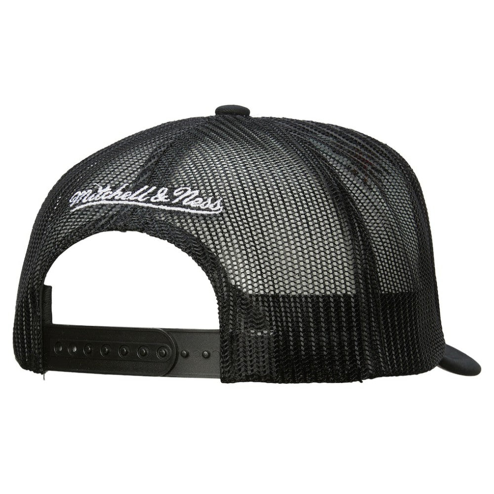 Boston Bruins Mitchell & Ness Gridlock Trucker Adjustable Hat Sale