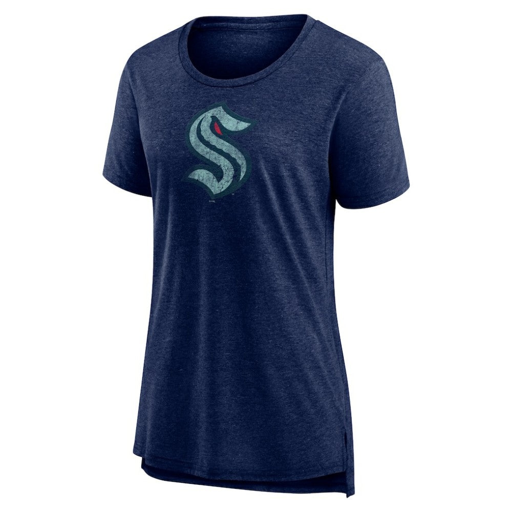 Seattle Kraken Women's Slow Whistle Tri-Blend T-Shirt Sale