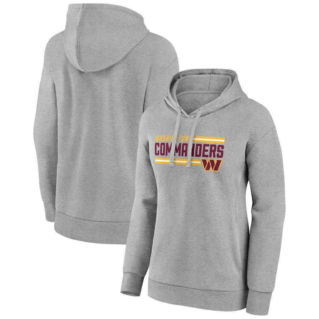 Washington Commanders  Women's On Side Stripe Pullover Hoodie