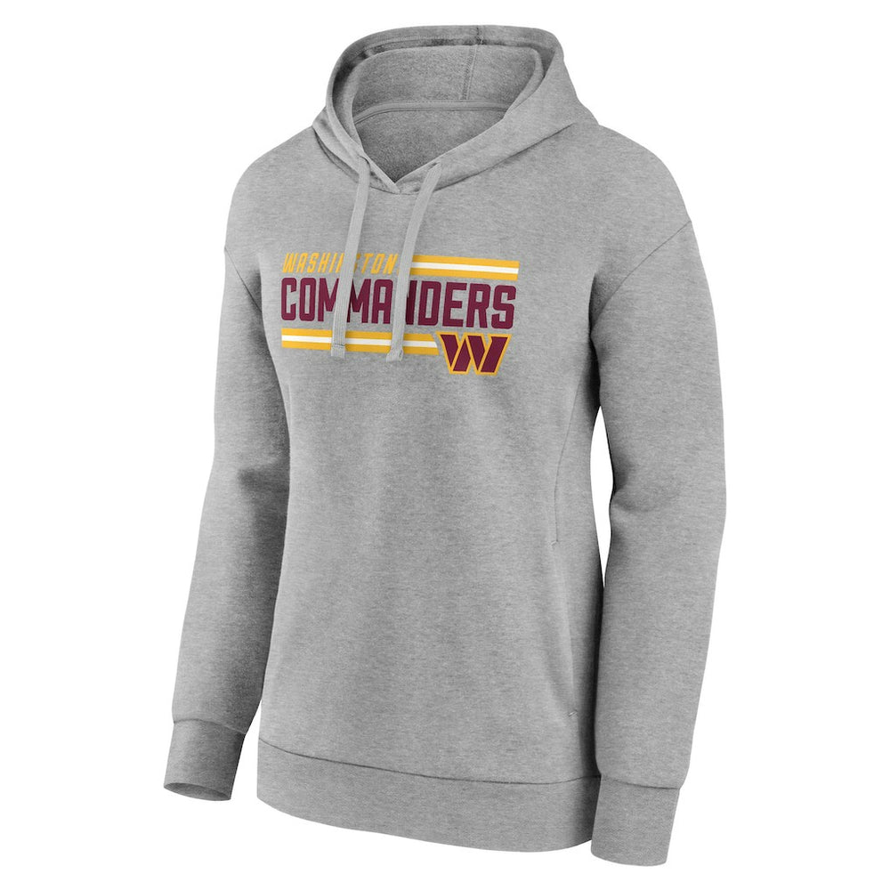 Washington Commanders  Women's On Side Stripe Pullover Hoodie