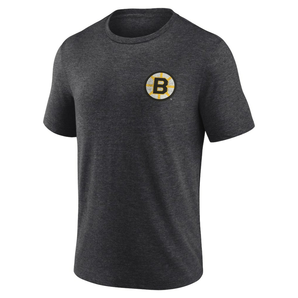 Boston Bruins Earnest Will Tri-Blend T-Shirt For Sale