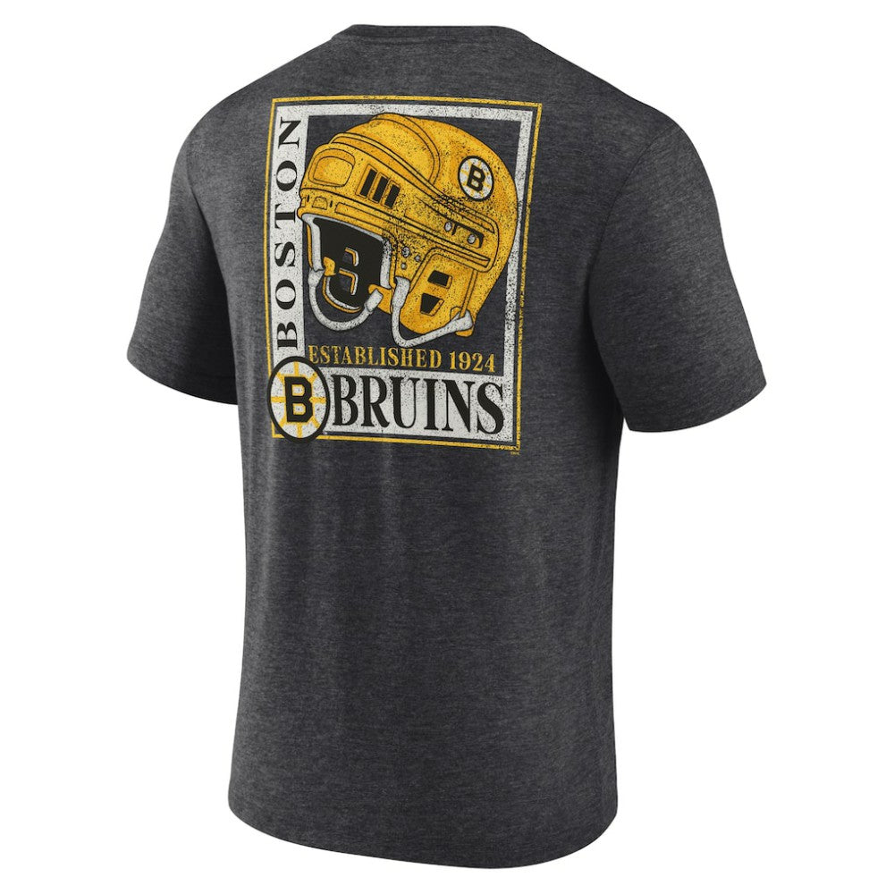 Boston Bruins Earnest Will Tri-Blend T-Shirt For Sale